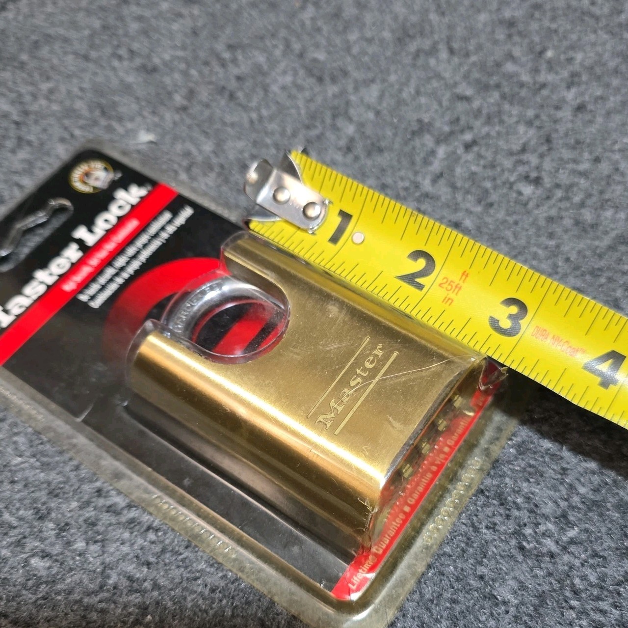 Master Lock Brass Circa Combination Padlock 177D Heavy Duty