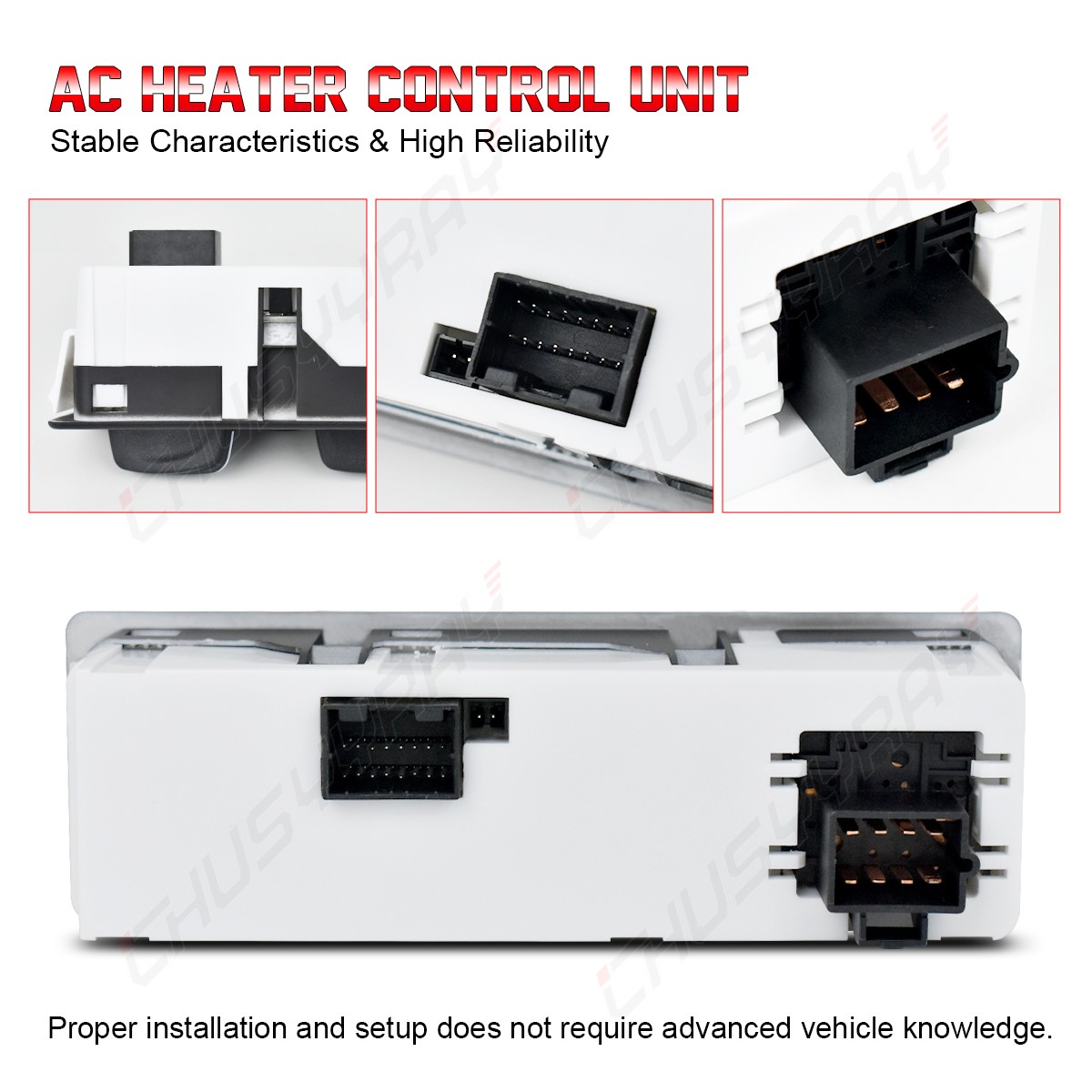 A/C Climate Control Module Panel Q21-6119 For Peterbilt Truck