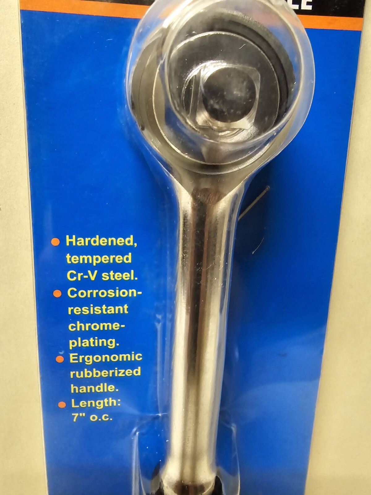 3/8" Drive Heavy-Duty Ratchet Handle - Cal-Hawk