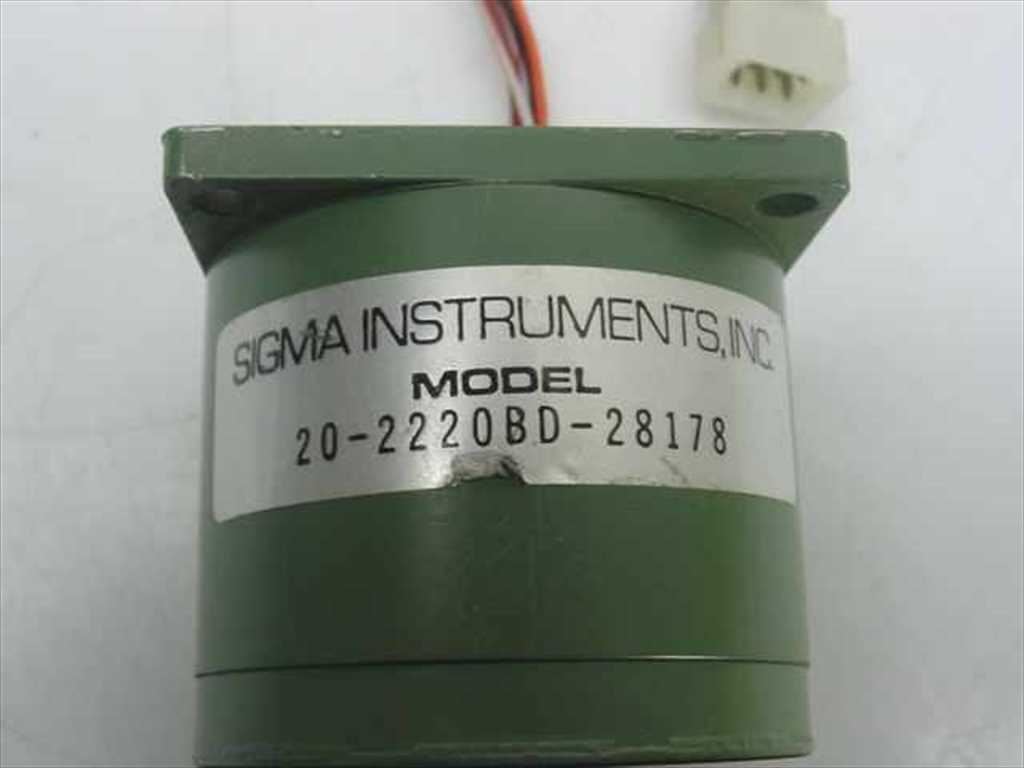 Sigma Instruments 20-2220BD-28178 Instrument Stepping Motor Stepper Drive