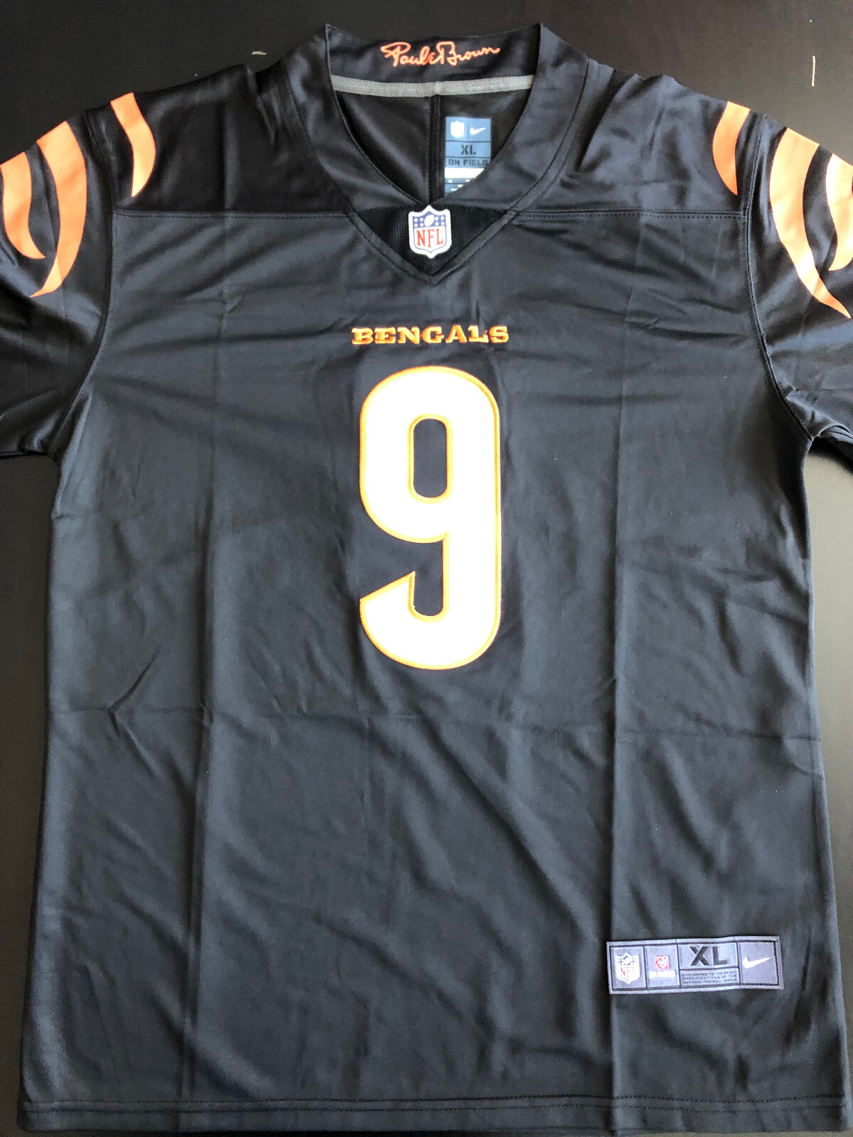 Nike Men's On Field Cincinnati Bengals Joe Burrow #9 Jersey Size XL NWT