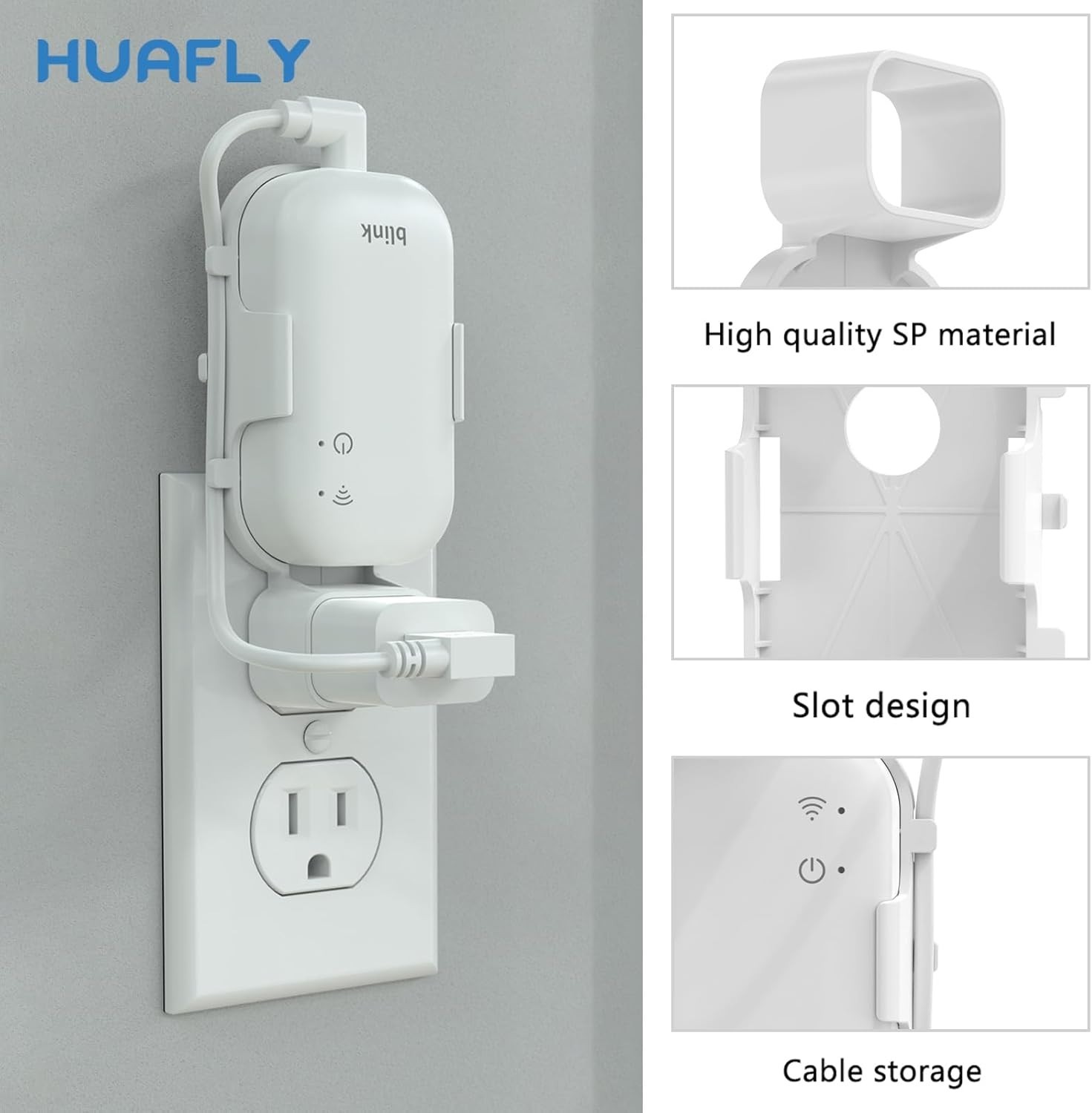 Compact Wall Mount for Blink Sync Module Core - Easy Installation, No Mess