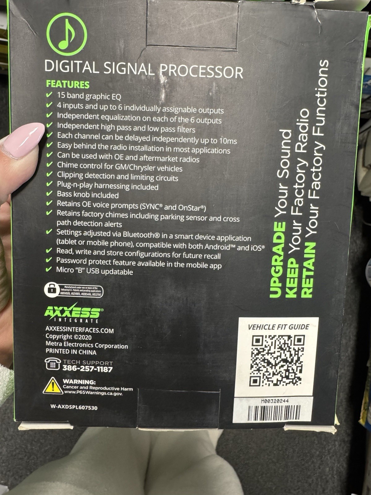 Axxess AXDSPL-GM30 Digital Signal Processor Signal Processor for General Motors