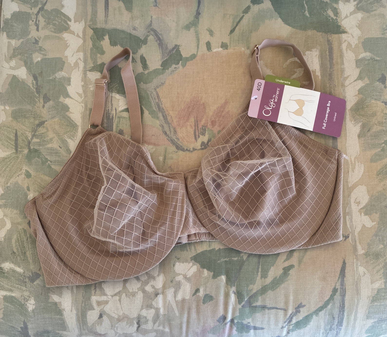 Olga Bra Full Coverage Underwire 40D
