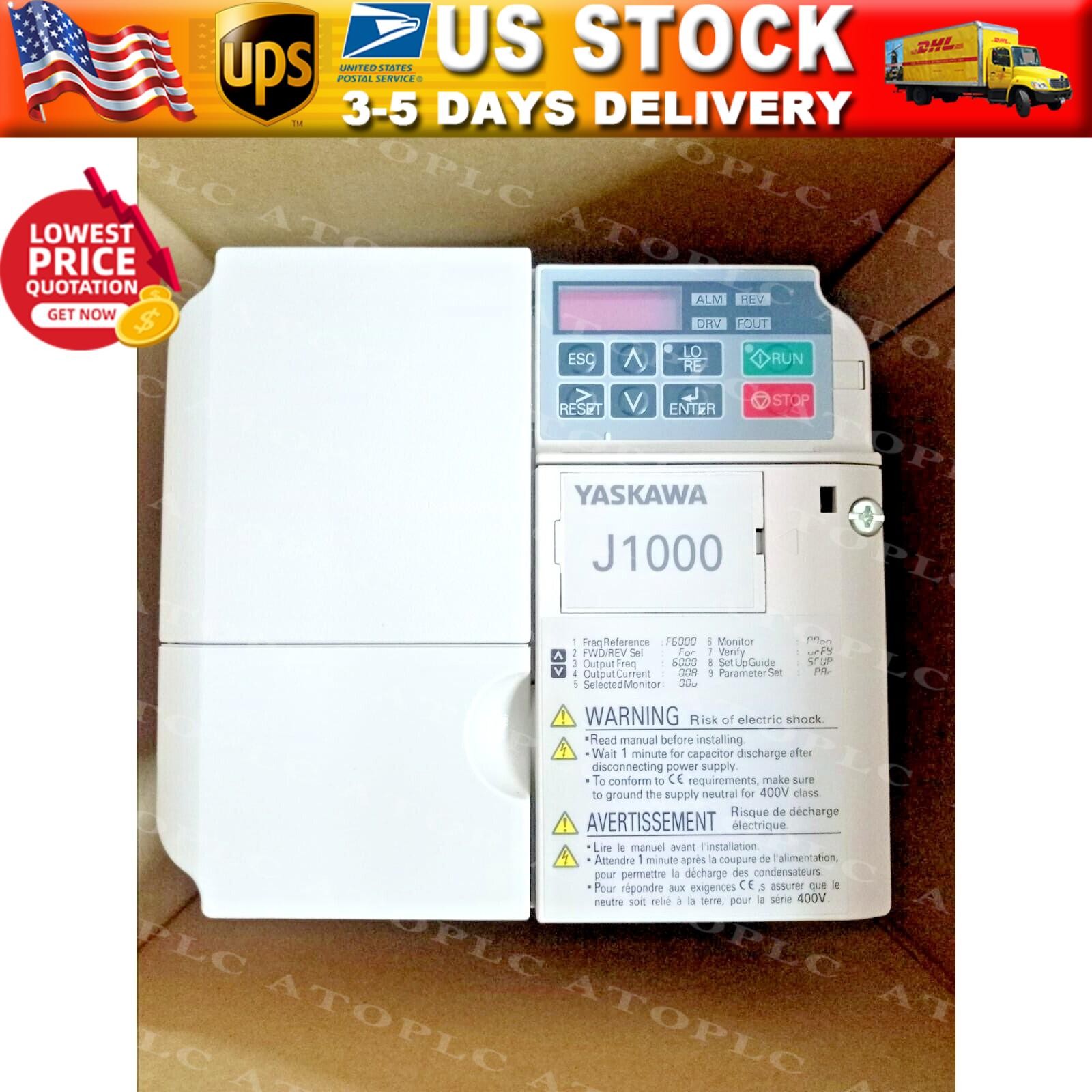 NEW YASKAWA CIMR-JT4A0011BAA CIMRJT4A0011BAA VARIABLE FREQUENCY DRIVE