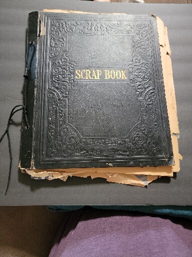 SCRAP BOOK AVIATION VINTAGE