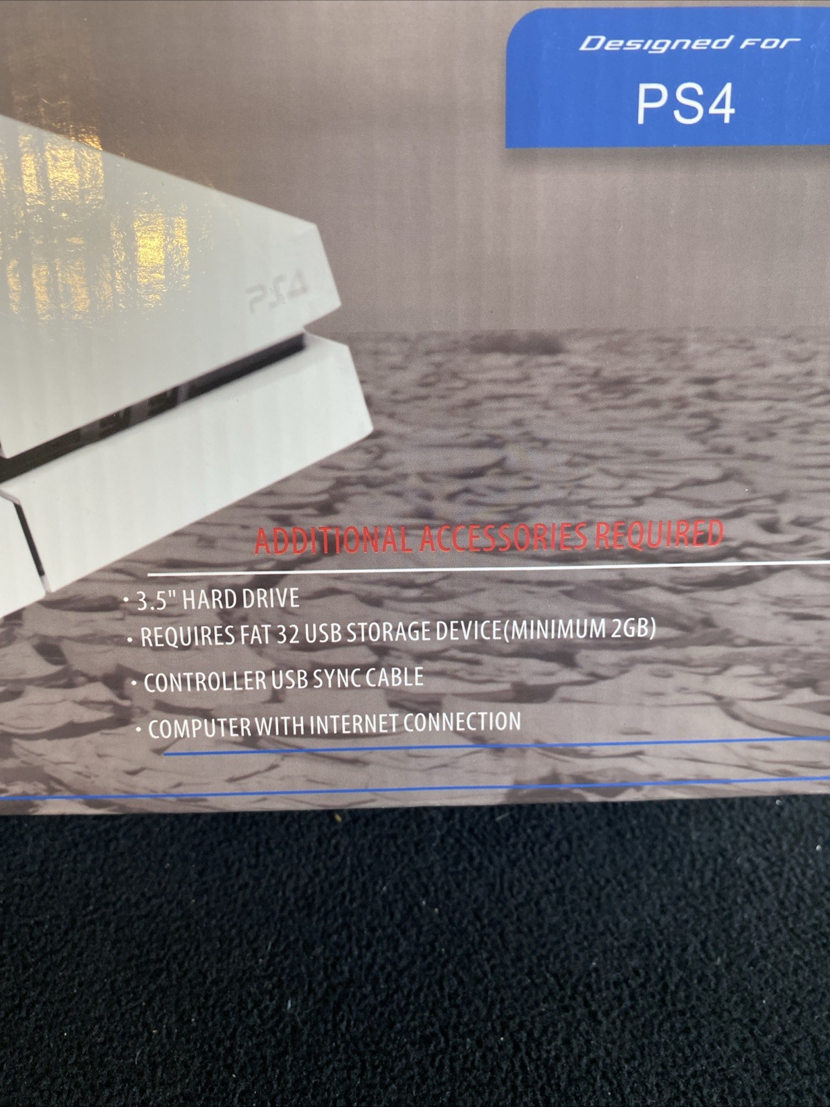 PS4 Data Bank 3.5" Hard Drive Upgrade Dock Enclosure