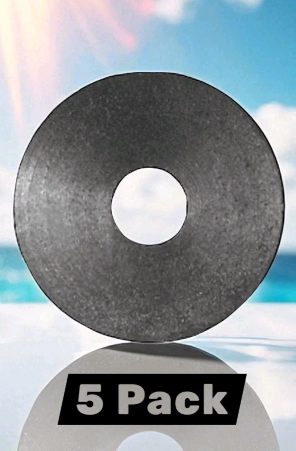 Danco 35068B Durable Rubber #3/8L Flat Faucet Washer 11/16 O.D. in. (Pack of 5)