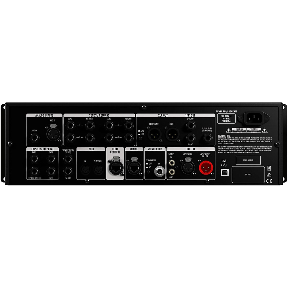 Line 6 Helix Rack Guitar Effects Processor 197881496692 RF