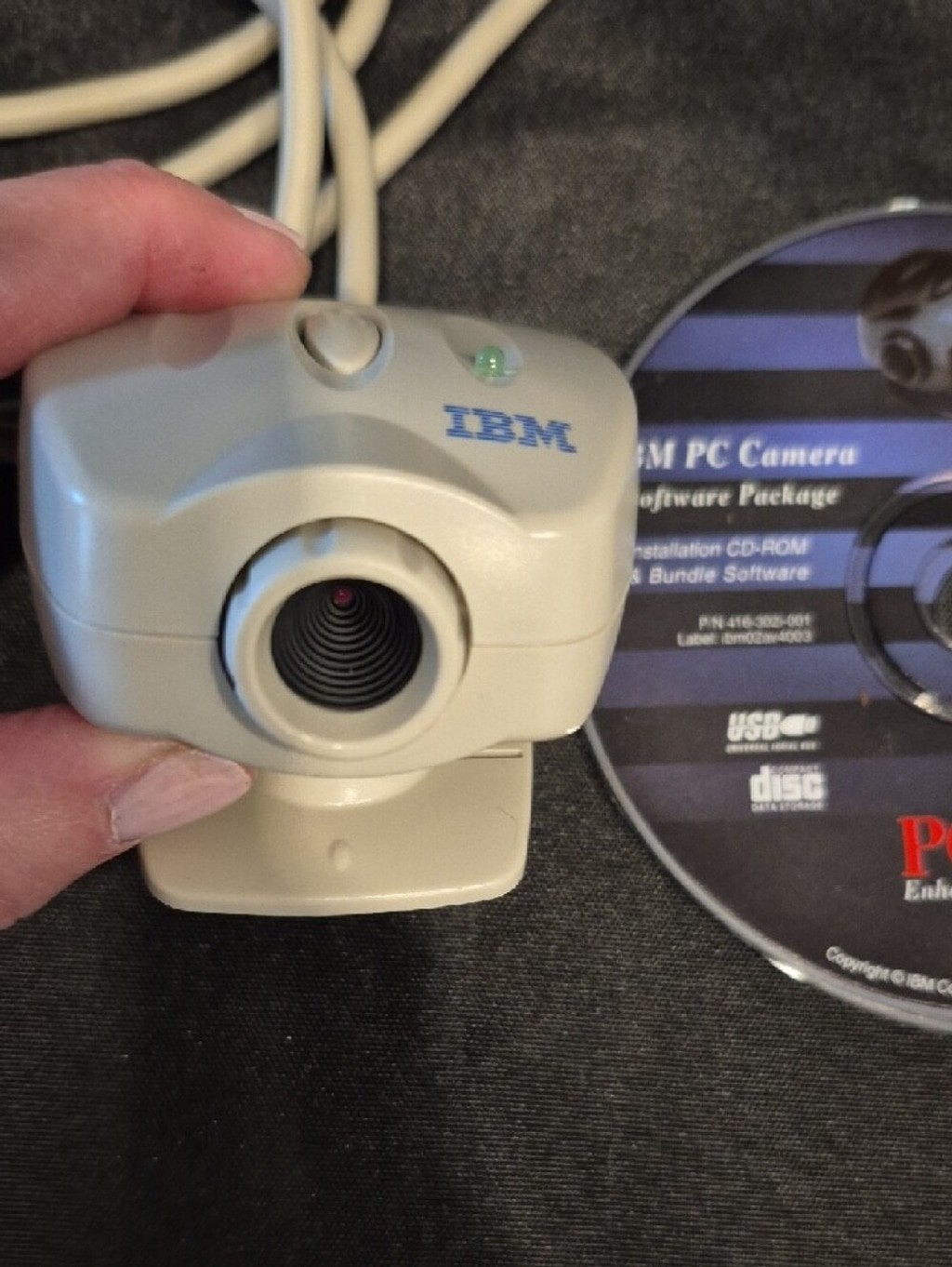 Vintage IBM PC Camera USB Webcam