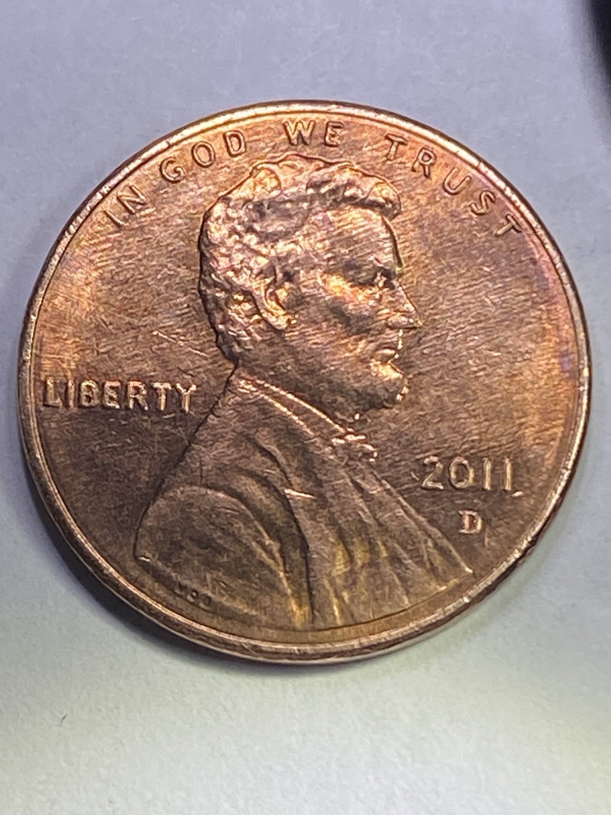 2011 D Lincoln Memorial Cent Red