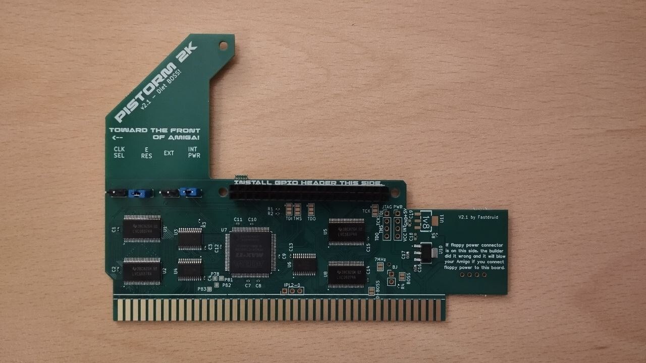 Amiga 2000 Pistorm2K accelerator