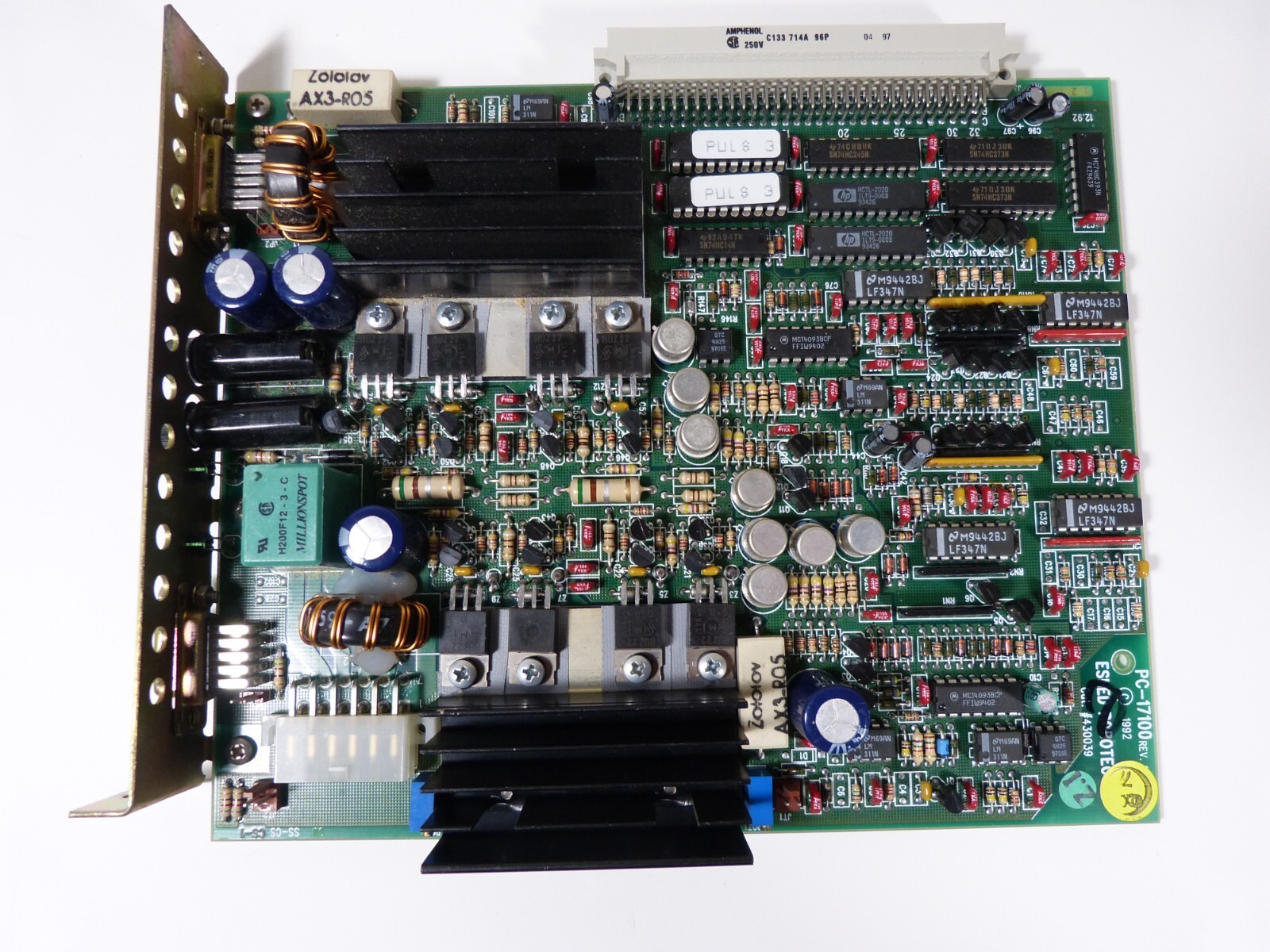 Eshed Robotec PC 17100 Rev 1 Controller board CAT#430039
