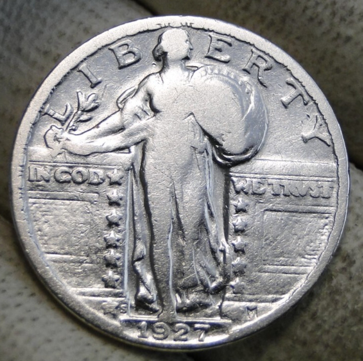 1927-S Standing Liberty Quarter