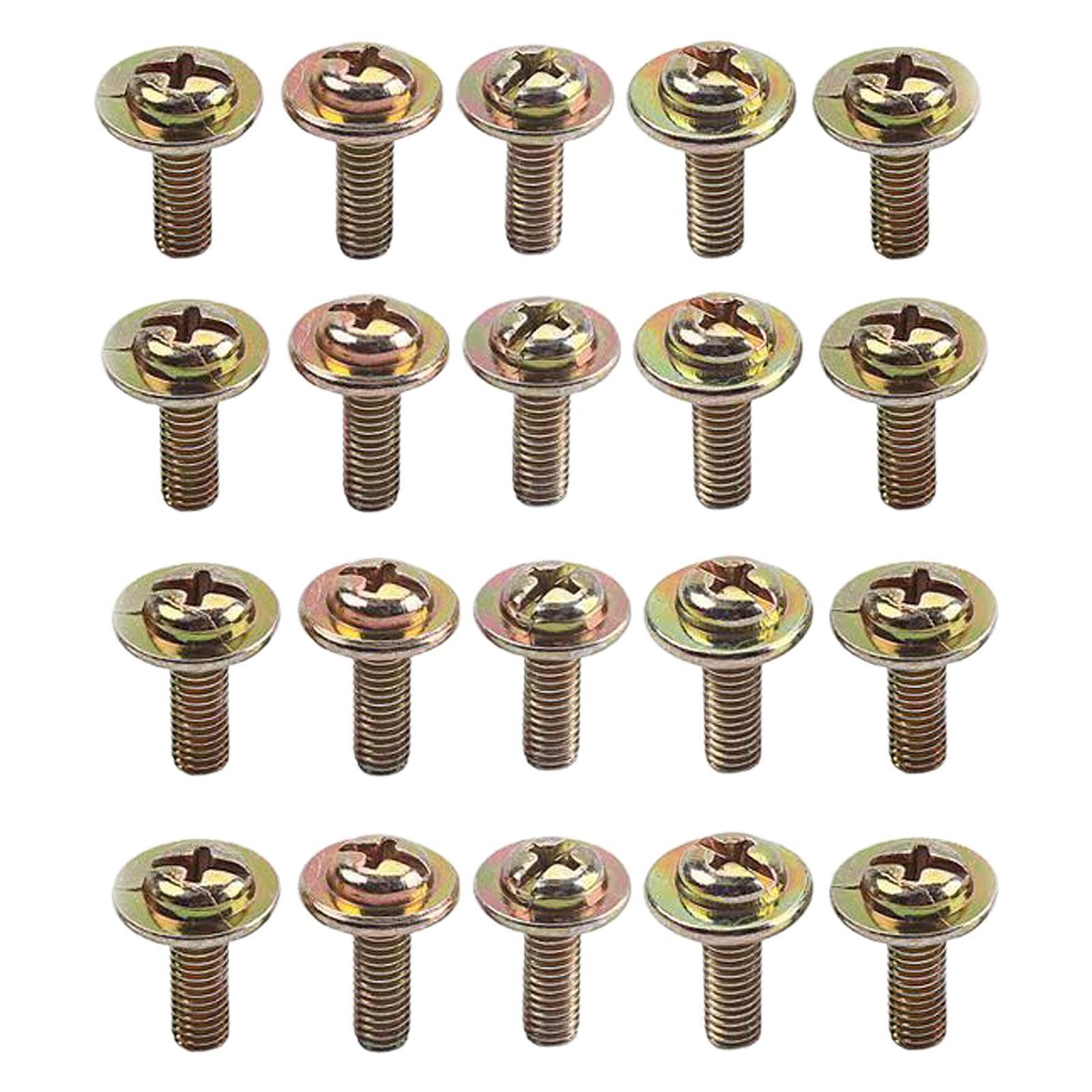 20x Drum Lug Screws Metal Drum Set Lug Claw Hook Mounting Screws Lightweight