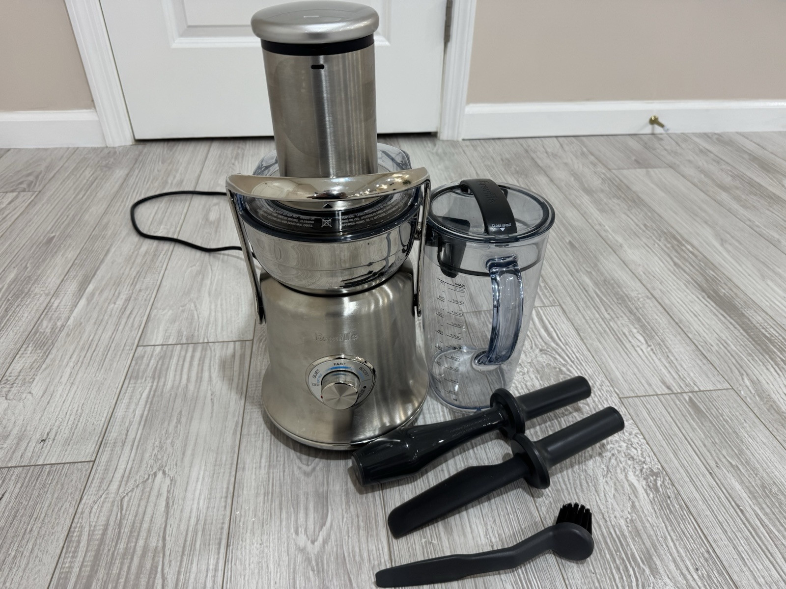 Breville The Juice Fountain Cold XL/BJE830BSS1BUS1 1200W Centrifugal Juicer