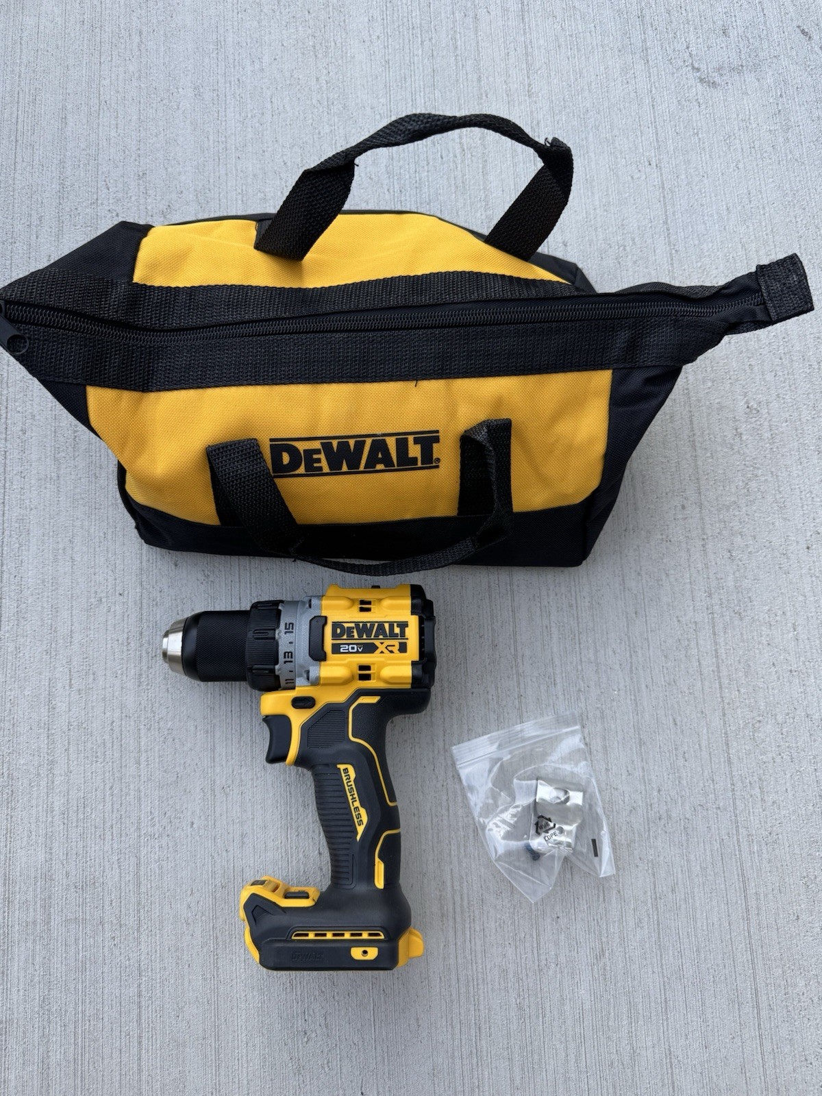 DeWALT DCD801B 20V MAX XR 1/2" Drill Driver - New