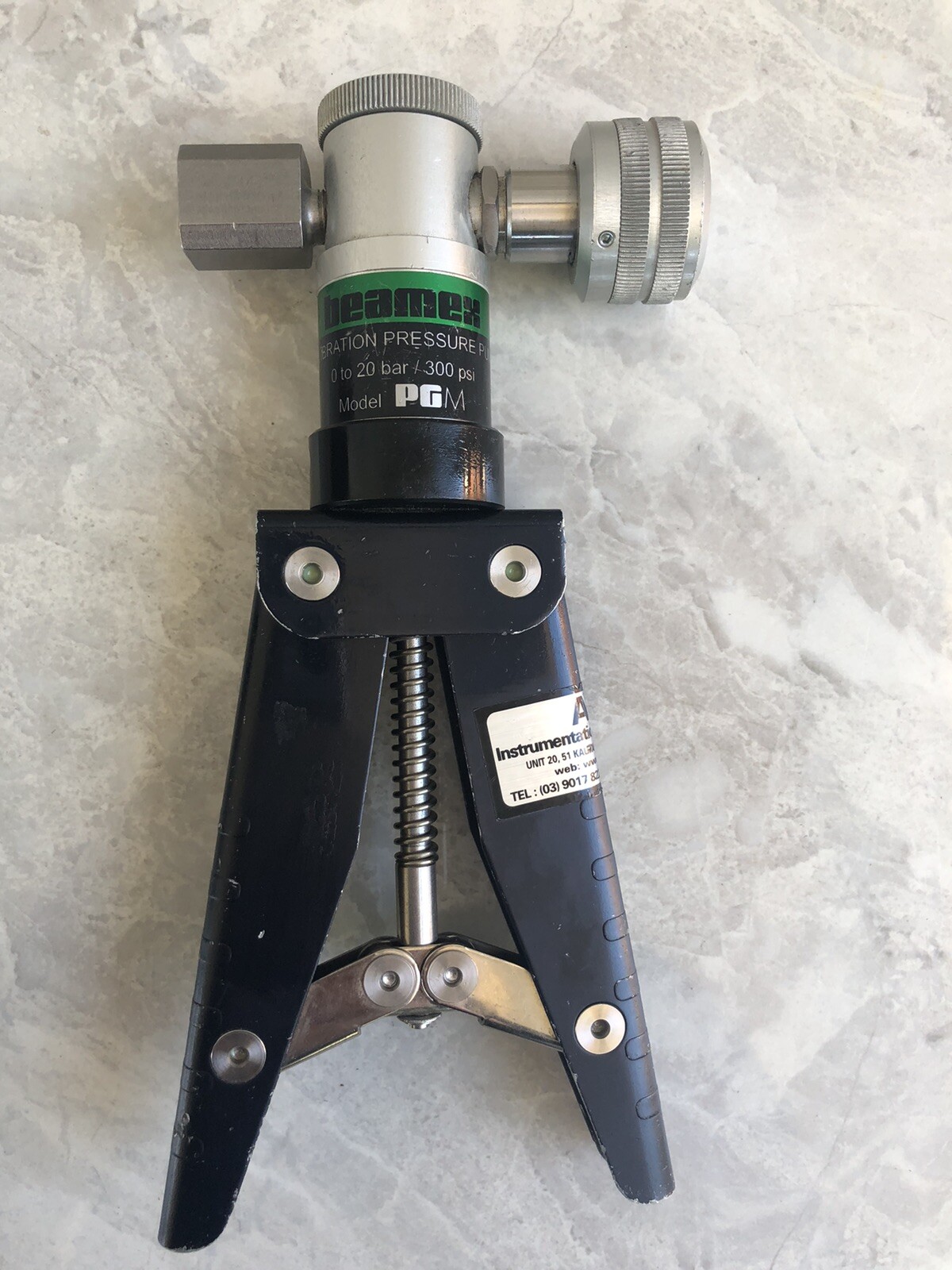 Beamex PGM Calibration Pressure Pump