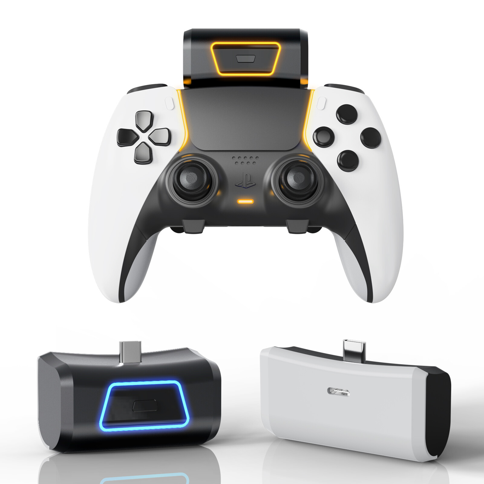 1900mAh Wireless Game Controller Charger Rechargeable Battery For PS5 Gamepad