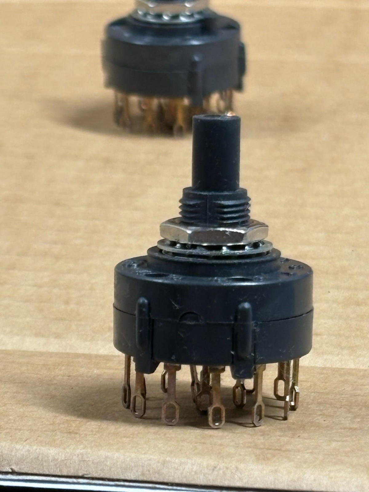 5x CK 12 Position Rotary Switch 125VAC 150VDC Multi Deck Panel Selector Switch