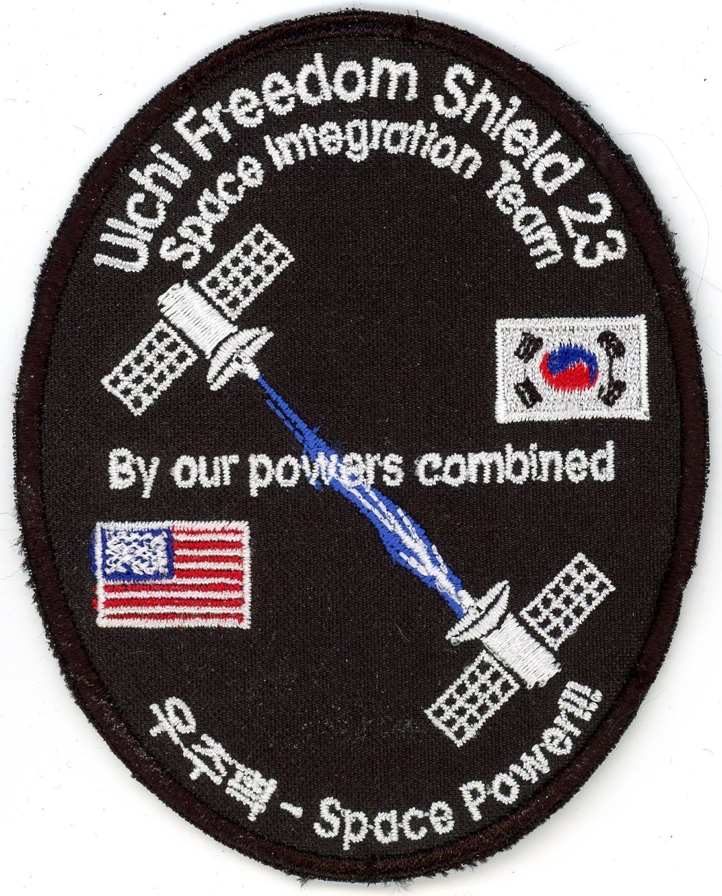 US Space Force Patch: Ulchi Freedom Shield 2023 Space Integration Team