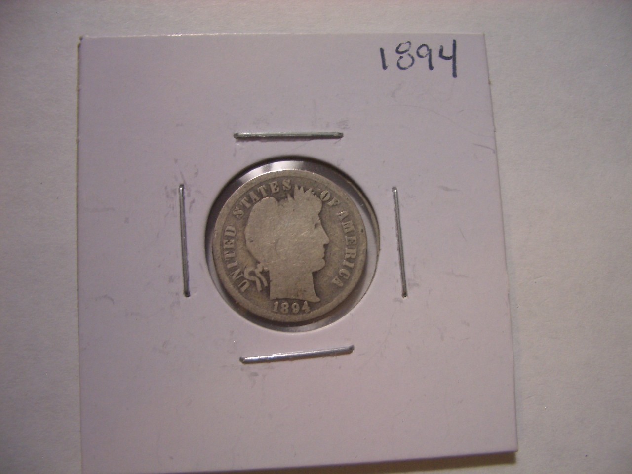 1894 Barber Dime