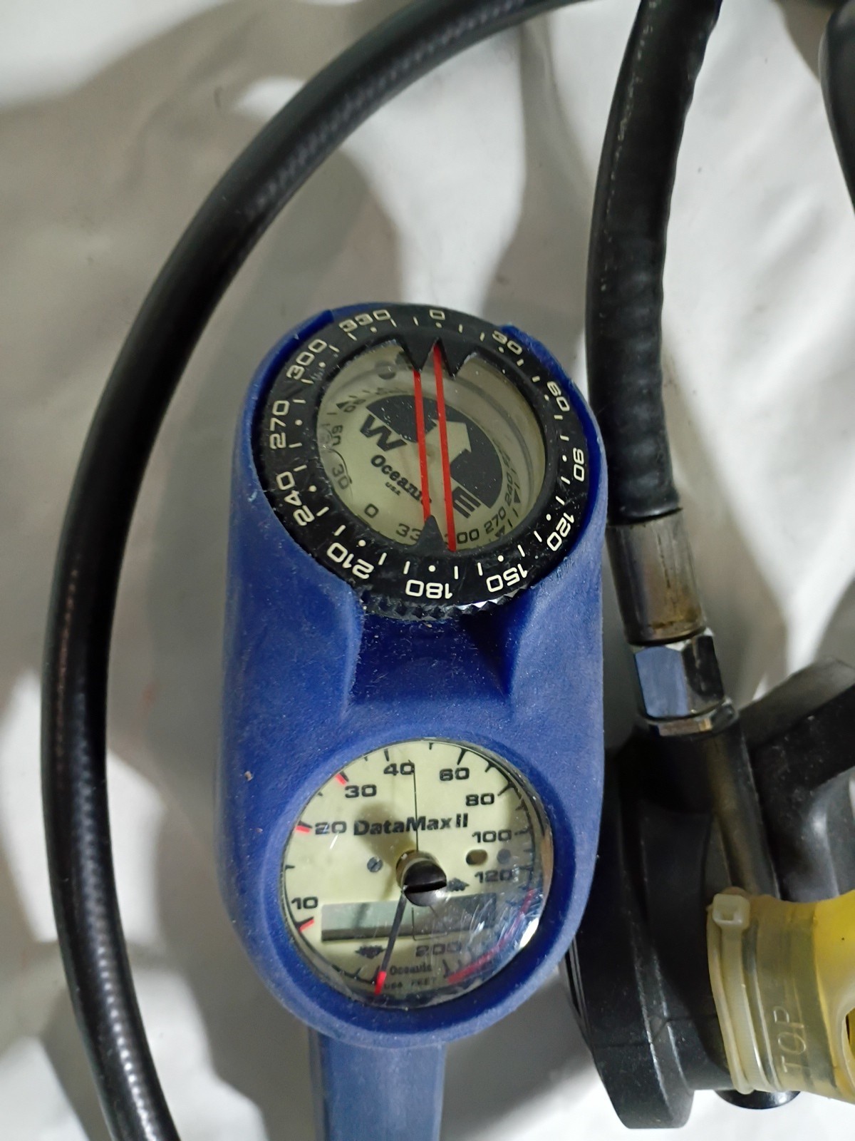 Oceanic Scuba Regulator Assembly w/ SPG Power Inflator Second Stage Untested
