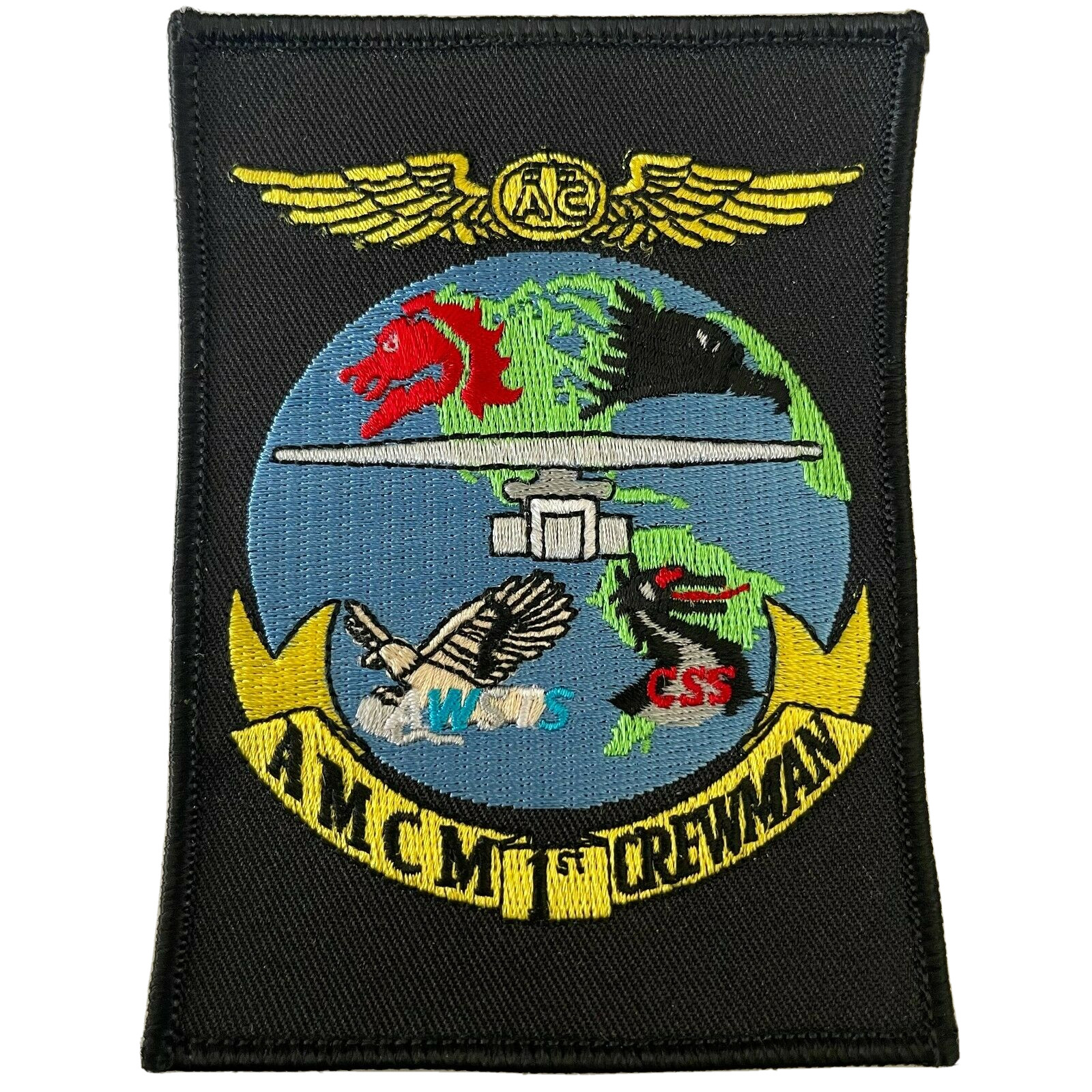 HM-14 AMCM 1ST CREWMAN PATCH