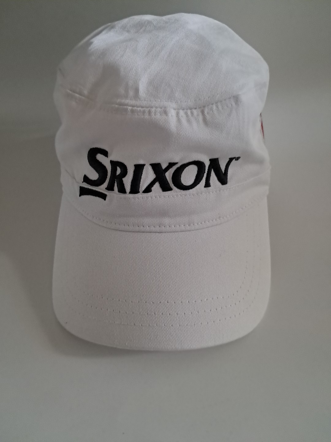 Srixon Cadet Hat Rare Design Golf Hat Cap Adjustable Strap, White, ZStar