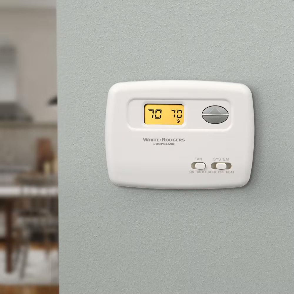 White-Rodgers 70 Series Classic, Non-Programmable, Single Stage (1H/1C) Thermost