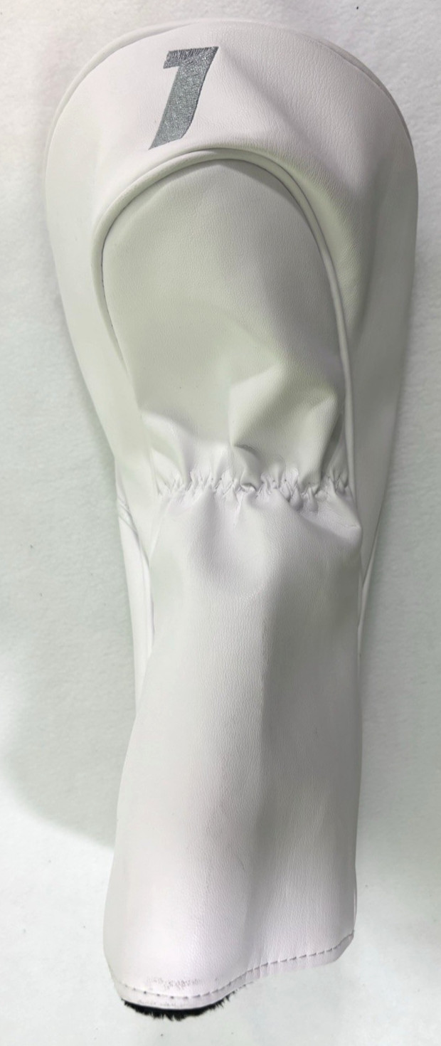Mizuno ST Driver Headcover USED Golf Accessory White Silver