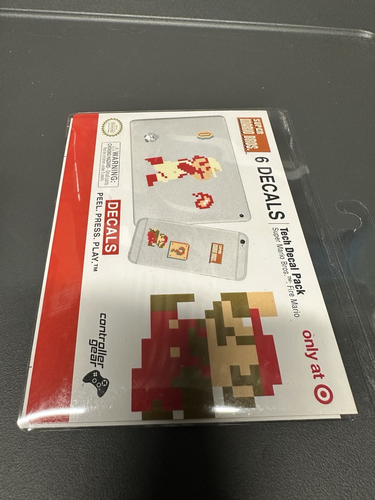 Controller Gear Super Mario Bros Decal Tech Pack - Target Exclusive - New