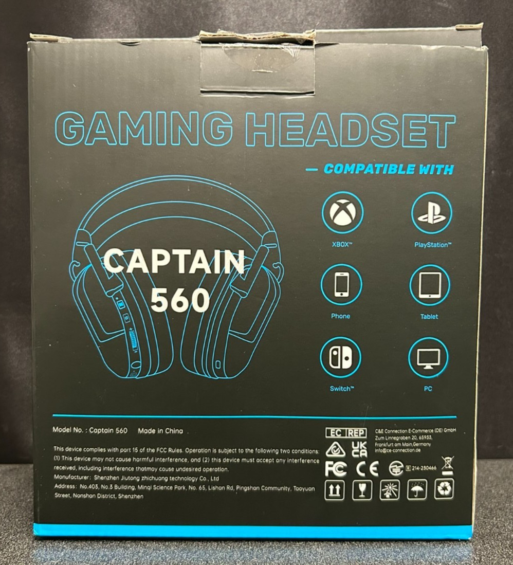 Open-Box Gaming Headset Captain Pro 560 FREE SHIPPING