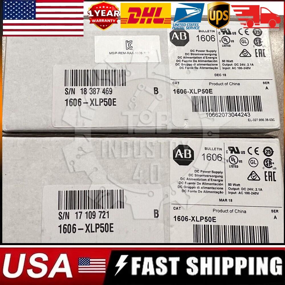 New In Box Allen-Bradley 1606-XLP50E POWER SUPPLY 1606XLP50E Fast Shipping