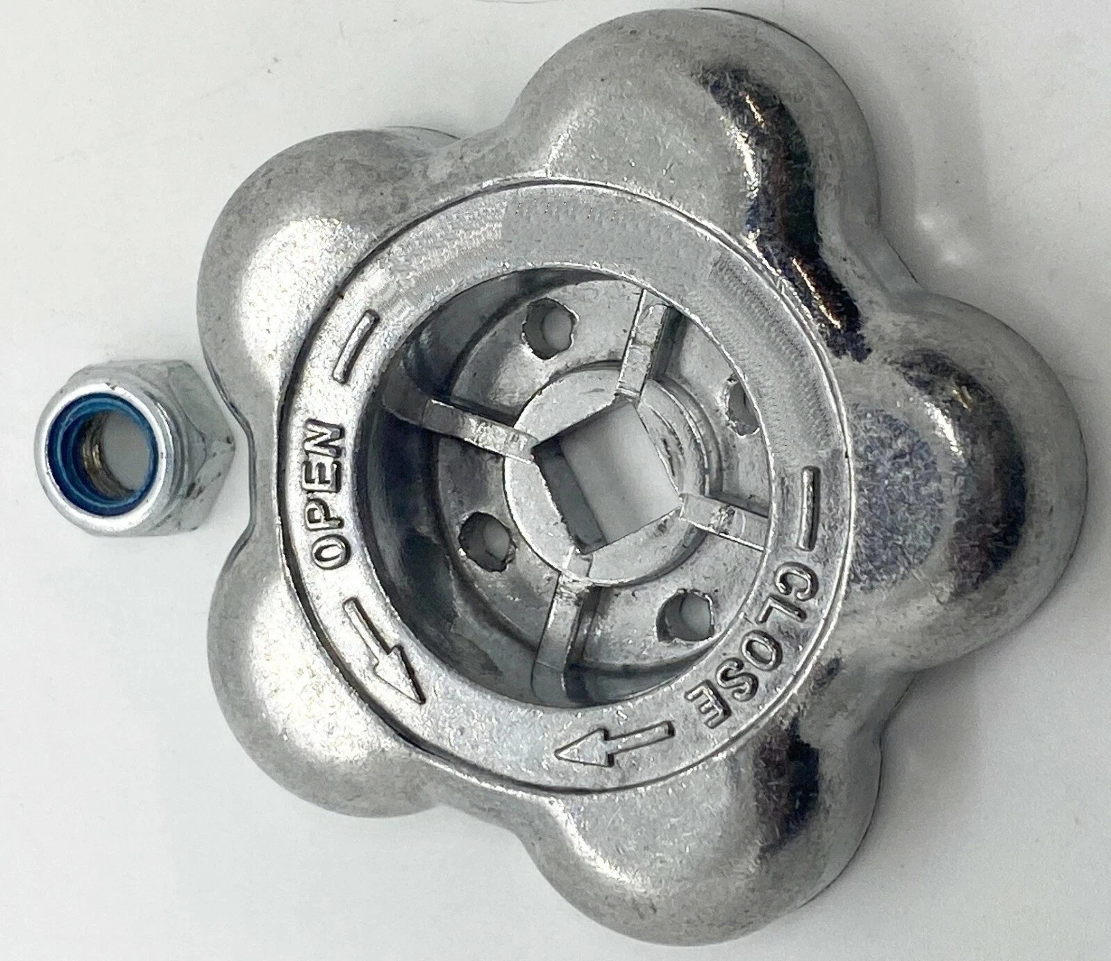 CO2 Tank Aluminum Replacement Hand wheel for Carbon Dioxide Valve #648-8225