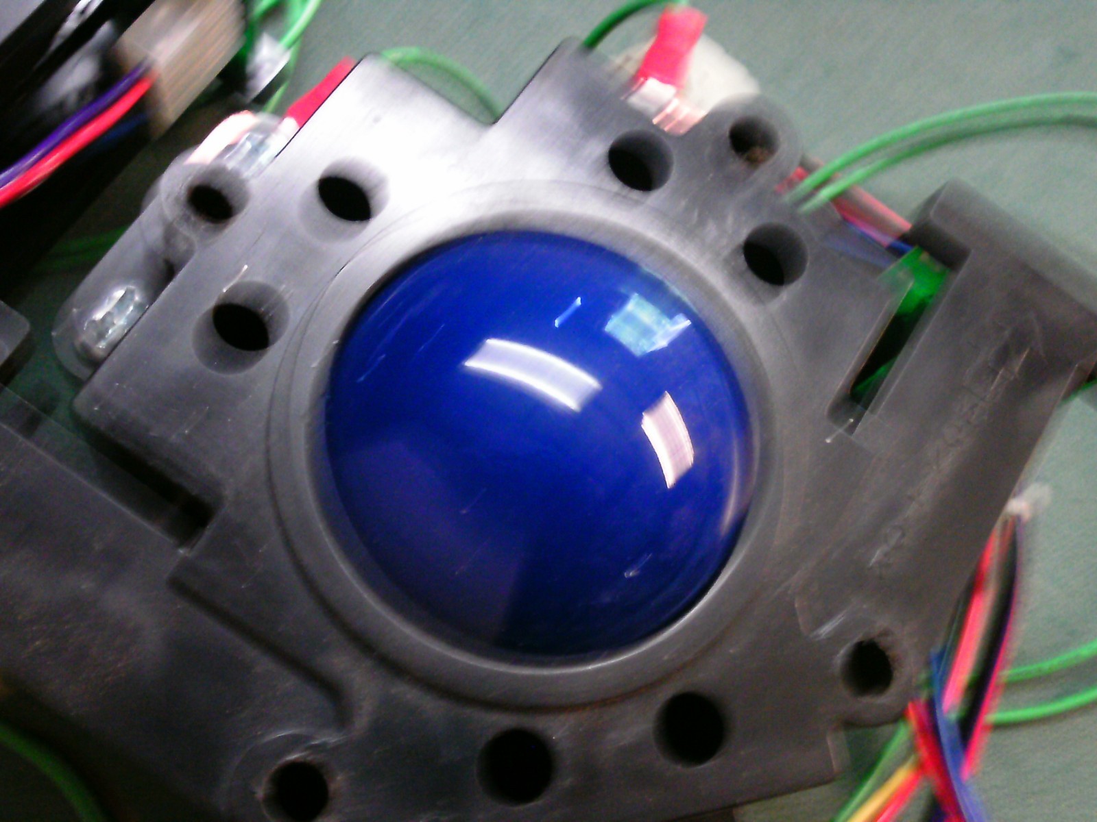 Arcade joy sticks 6 total this is a trackball
