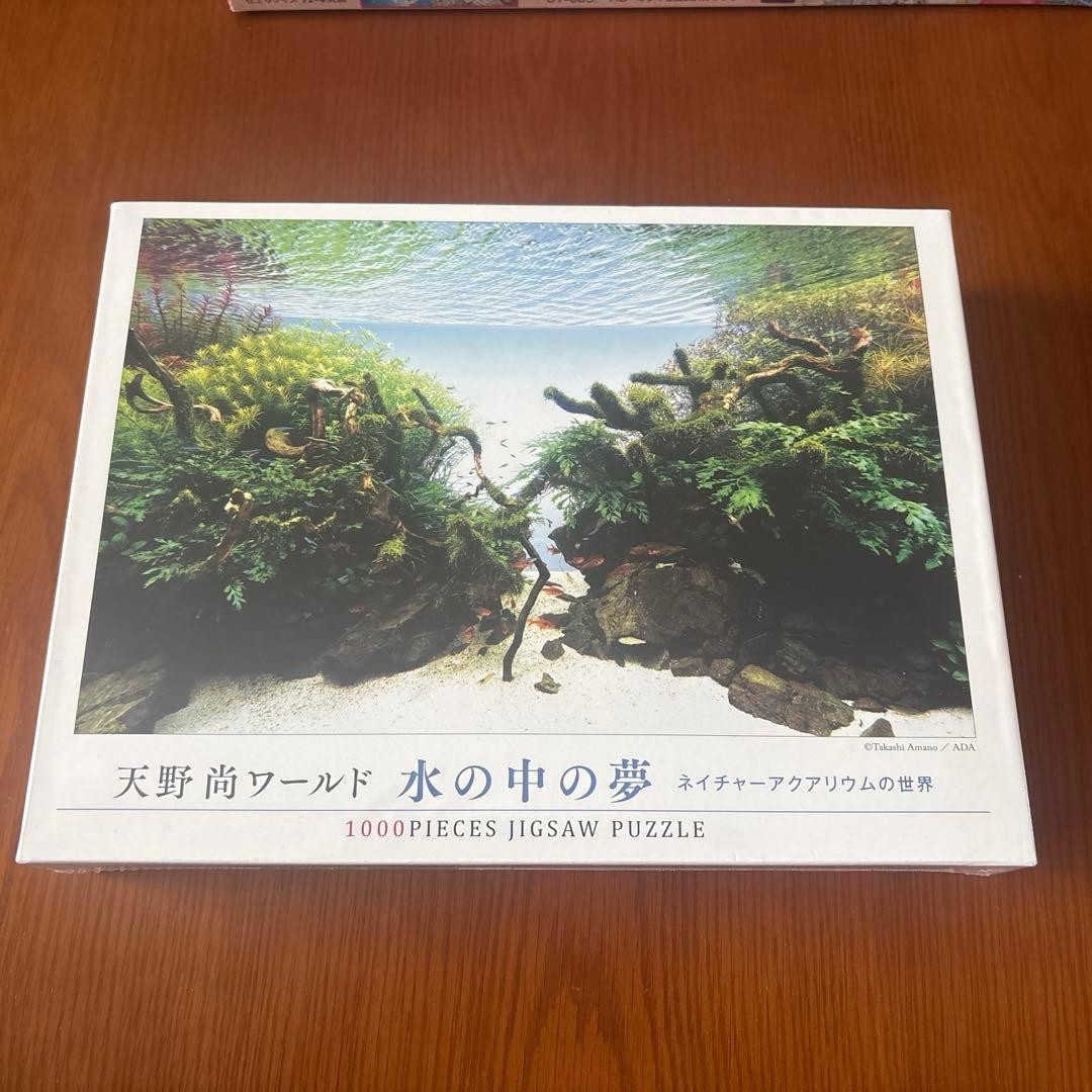ADA Aqua Design Amano Takashi Amano World "Dreams in Water" 1000 Piece Puzzle