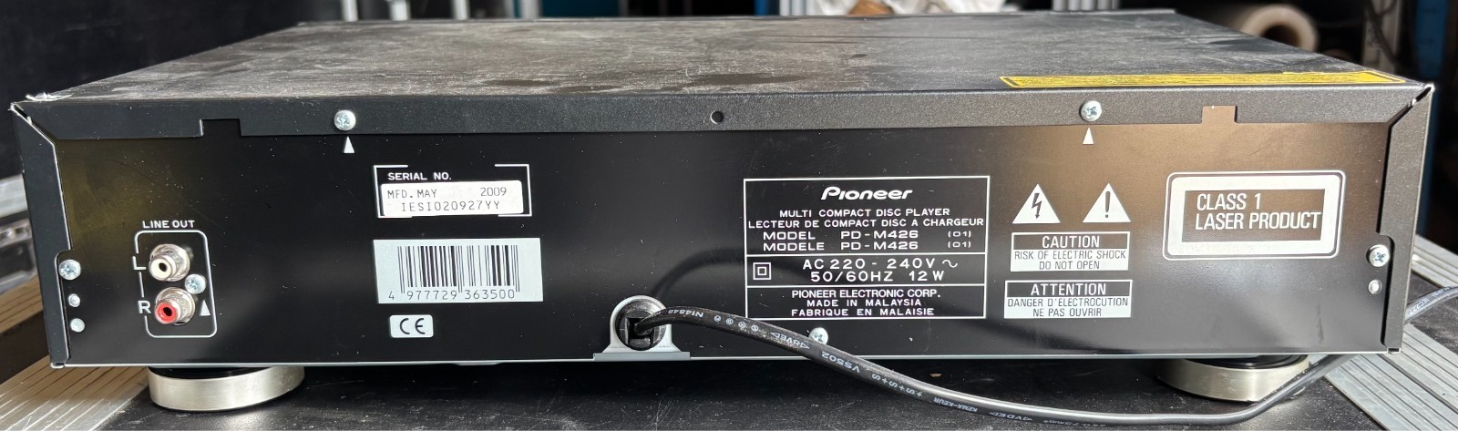 Kenwood DP-5090 Compact Disc Player