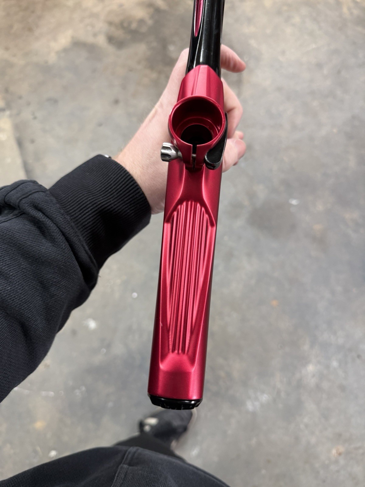 HK Army Private Label Shocker RSX Paintball Gun - Black/Red –