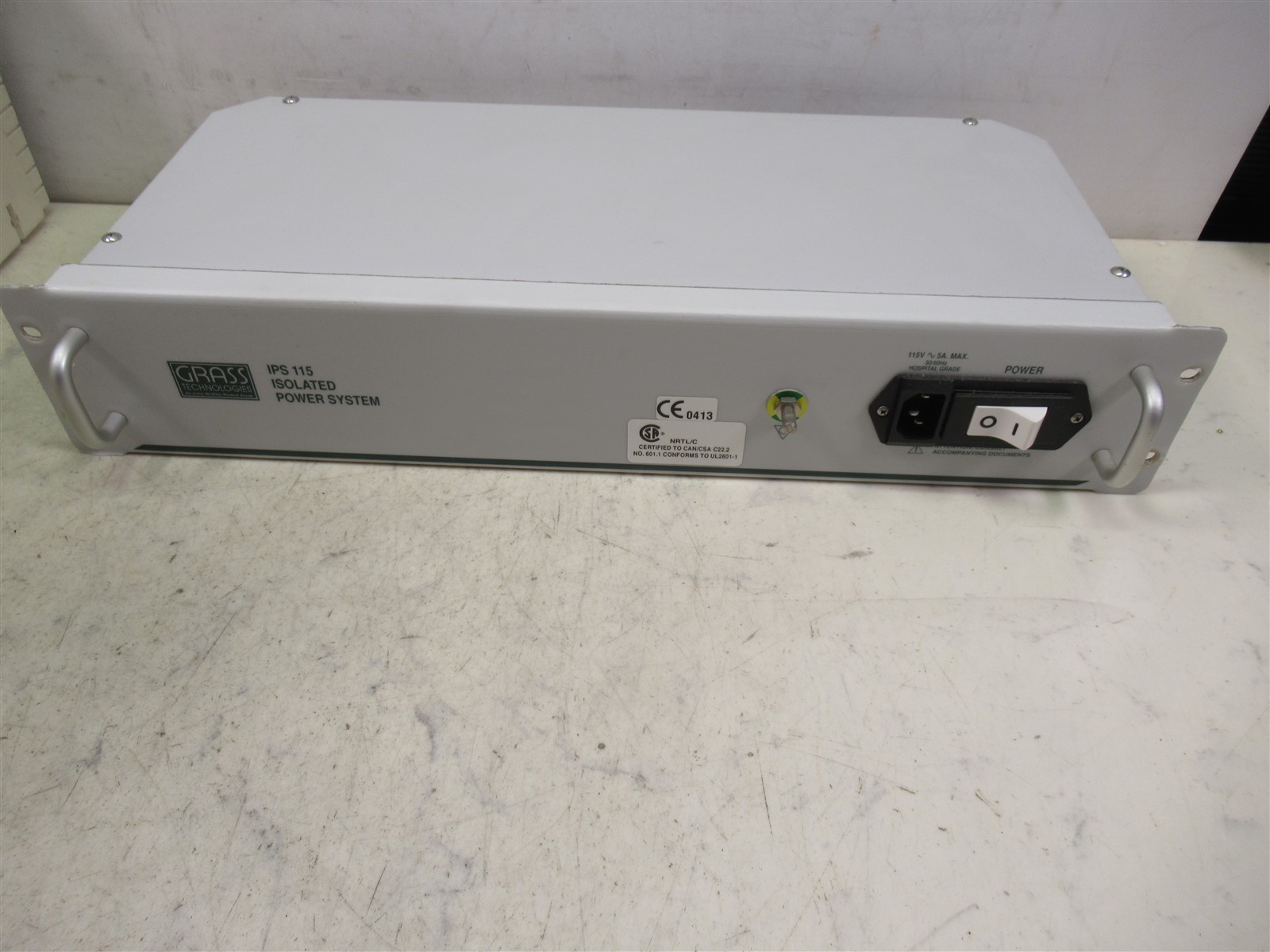 GRASS Technologies IPS 115 Isolated Power System Neurophysiology EEG Lab Device