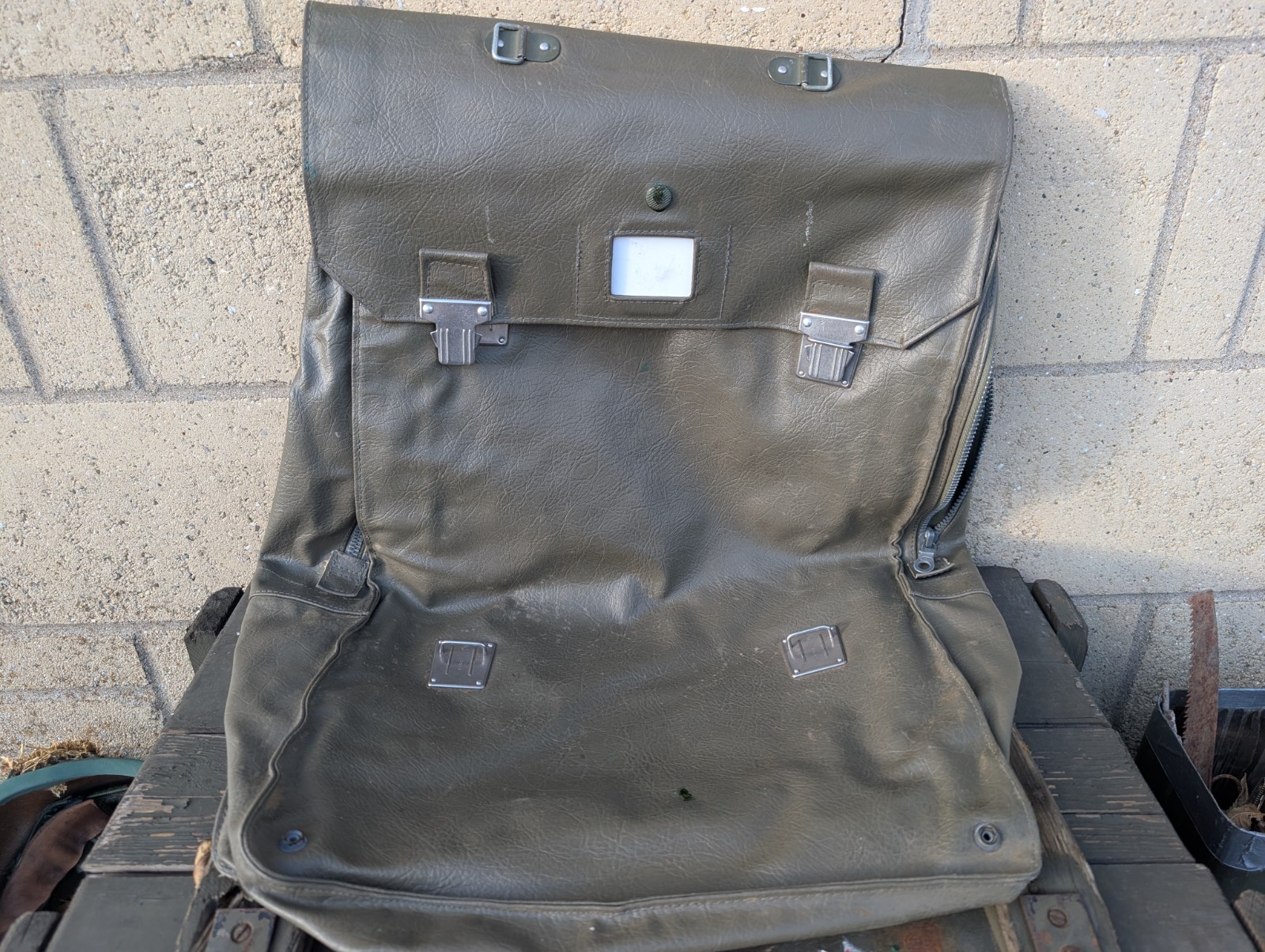 Swiss Military Surplus Garment Bag - Missing Handle