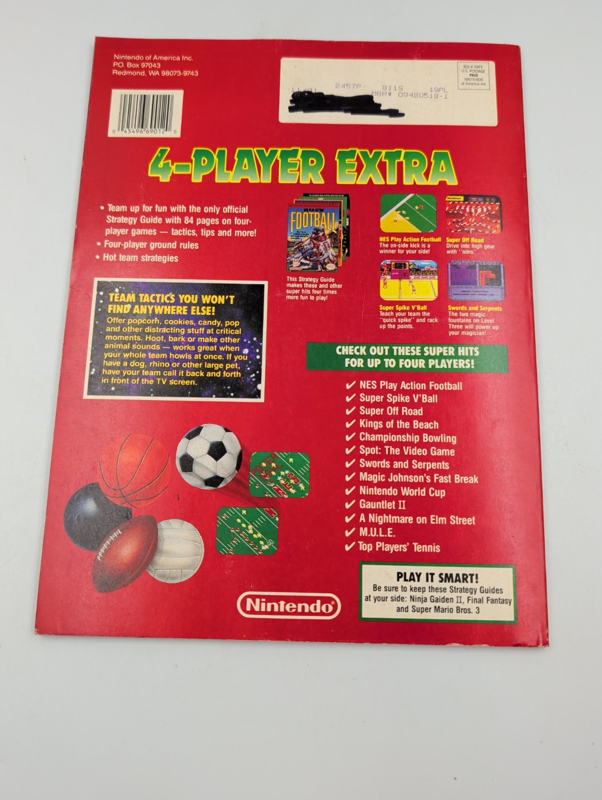 Nintendo Power Strategy Guide: 4-Player Extra