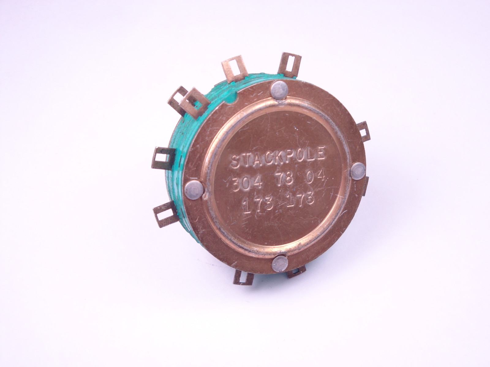 304-78-04 Stackpole Vintage Rotary Switch 10 Pole