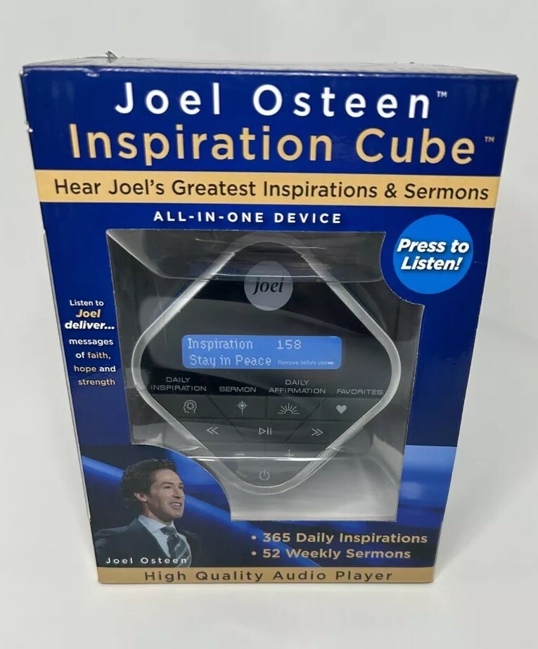 Joel Osteen Joel Osteen Inspiration Audio Cube With Sermons and Affirmations