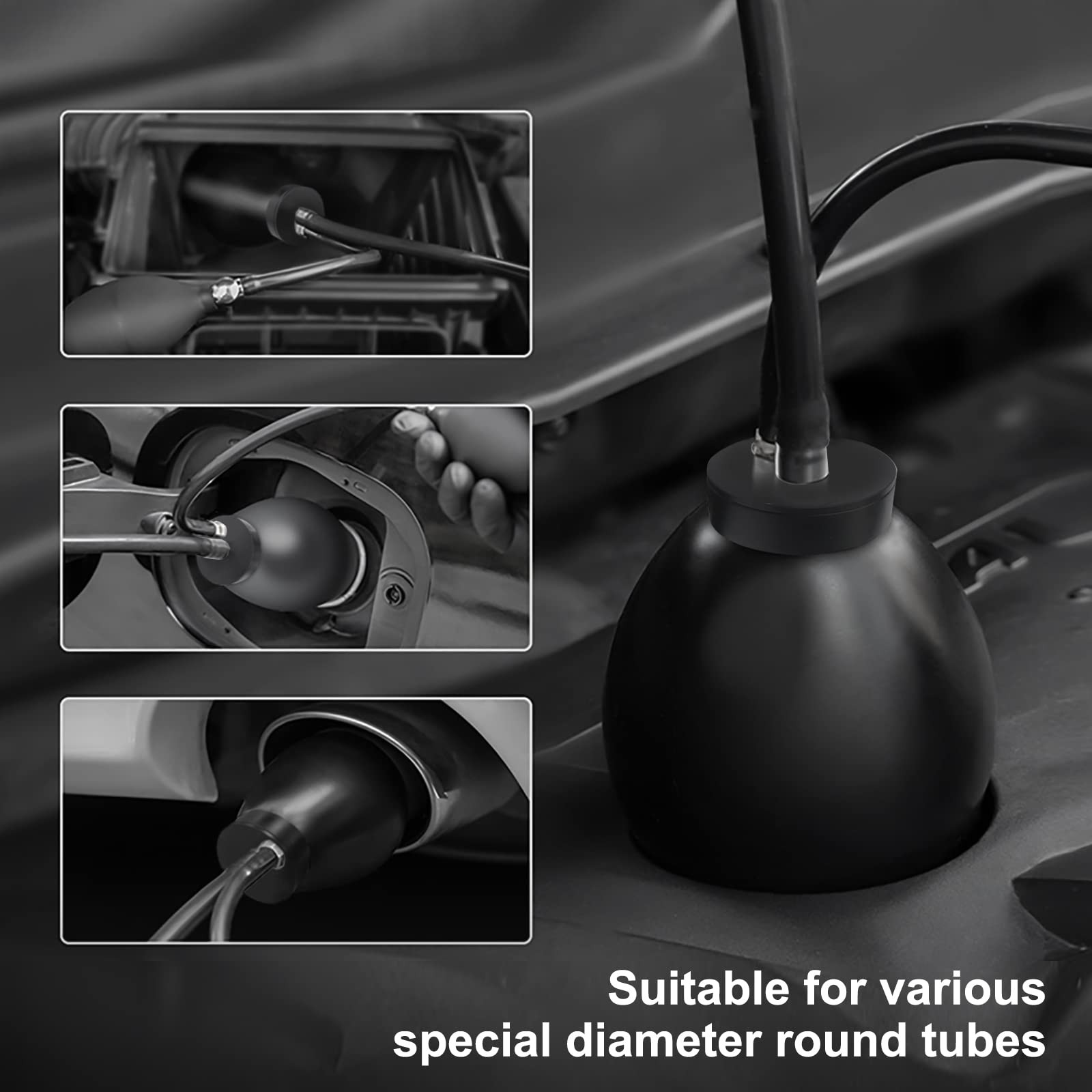 Intake Inflatable Bladder Adapter for Car Intake/ Exaust/ EVAP/Cooling System