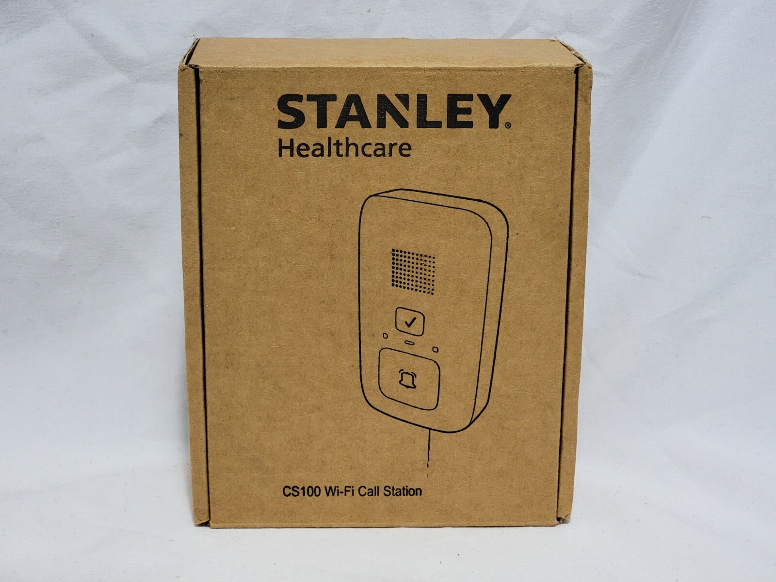 NEW (Open Box) Stanley Healthcare CS100 Wi-Fi Call Station w/ Wall Mount cs 100