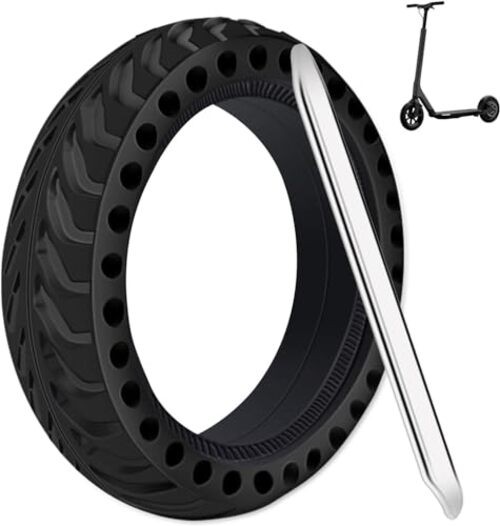 1 Pack Solid Tire,8.5Inch Electric Scooter Wheels for Xiaomi black-1-8.5inch