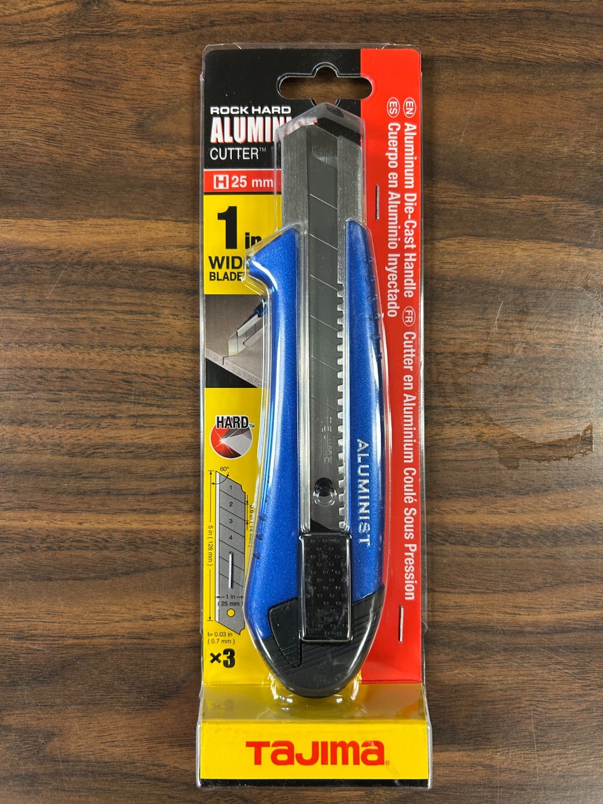 Tajima AC-700B - Rock Hard Aluminist 1" Blade Cutter