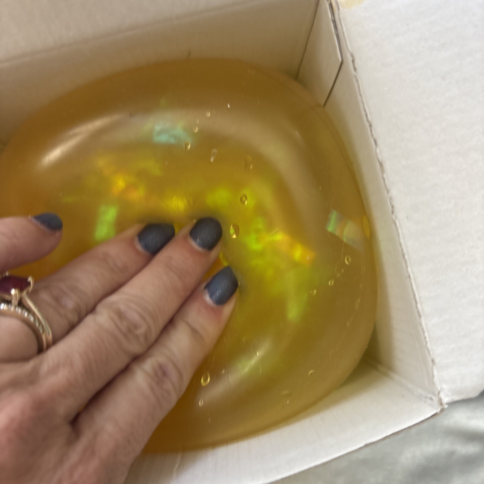 Arggh! Ball Glitter Yellow