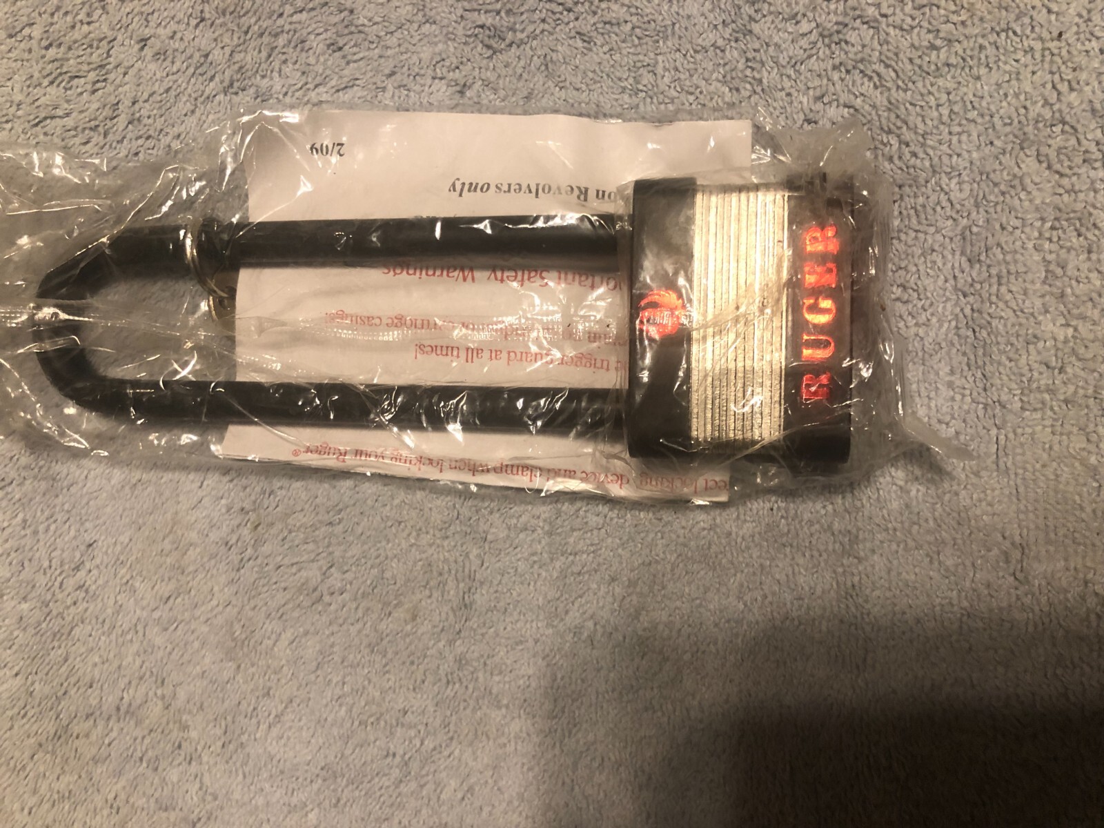 Ruger Gun Lock with 2 keys Padlock Type Model 5035A NEW